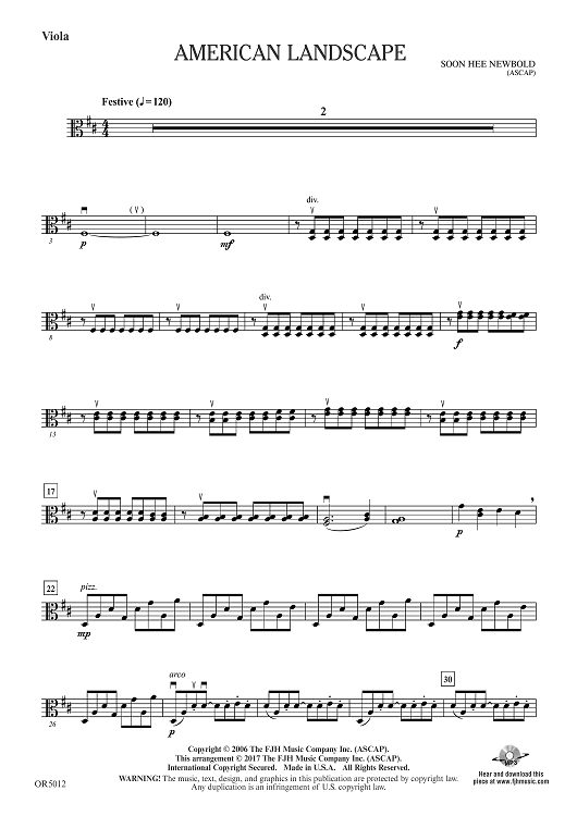 American Landscape - Viola