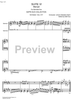 French Suite  6 E Major BWV 817 - Score
