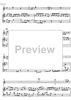 Adagio et fugue - Score