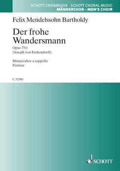 Der frohe Wandersmann in E major - Choral Score