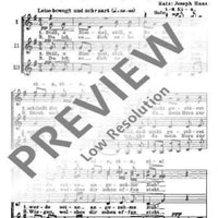 Still, o Himmel - Choral Score