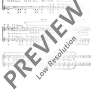 Iberisches Liederspiel - Choral Score