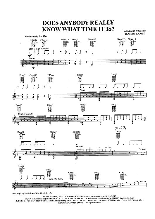 Does Anybody Really Know What Time It Is?