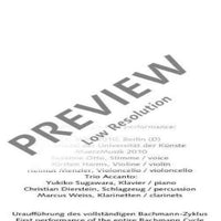 “Mild und leise...” - Score