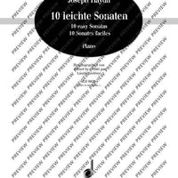 10 Easy Sonatas