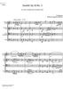 Quartet Op.30 No. 3 - Score