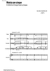Musica per cinque - Score