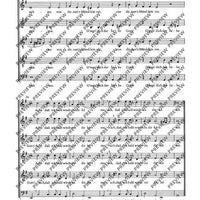 Farewell madrigal - Choral Score