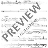 Variations on a Norwegian Tune in D minor