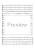 Allegro from Divertimento No. 3, K 166 - Score
