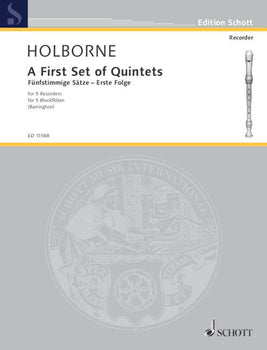 A First Set of Quintets - Performing Score