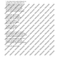 Inaktelki nóták - Choral Score