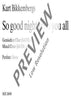 So good night unto you all - Choral Score