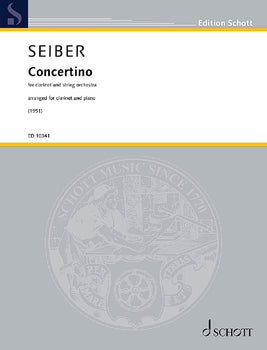 Concertino - Piano Score With Solo Part