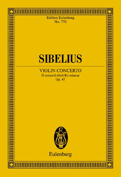 Concerto for Violin and Orchestra D minor - Full Score