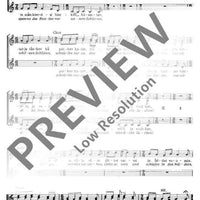 Europäische Volks- und Kinderlieder - Choral Score