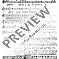 Wein, Weib und Gesang - Tenor