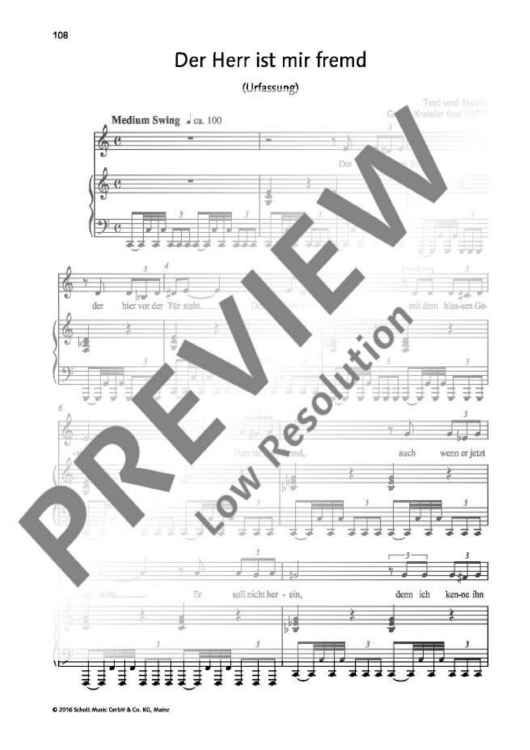 Der Herr ist mir fremd