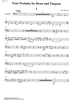 4 Preludes for Brass and Timpani - Trombone 2