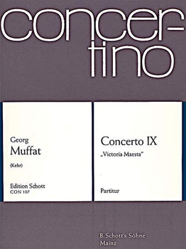Concerto IX - Score