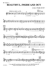 Beautiful Inside and Out - Bb Clarinet 1