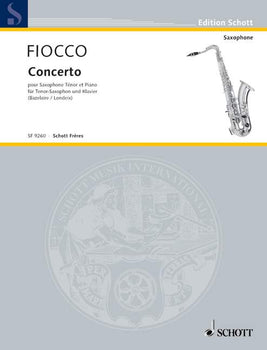 Concerto G Major - Piano Score With Solo Part