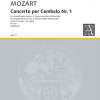 Concerto I D Major - Score and Parts