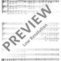 Lasst uns glauben - Choral Score