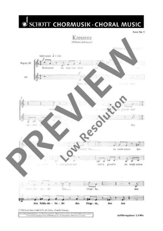 Lazzi - Choral Score