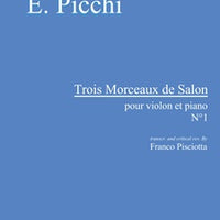 Trois Morceaux de Salon - No. 1