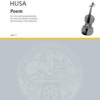 Poème - Piano Score and Solo Part