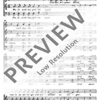 Fünf Chöre - Choral Score