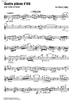 Quatre pièces d'été - Violin