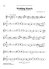 Wedding March - from A Midsummer Night's Dream - Bb Clarinet 2