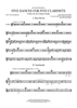 Five Dances for Five Clarinets - 2nd Eb Alto Saxophones