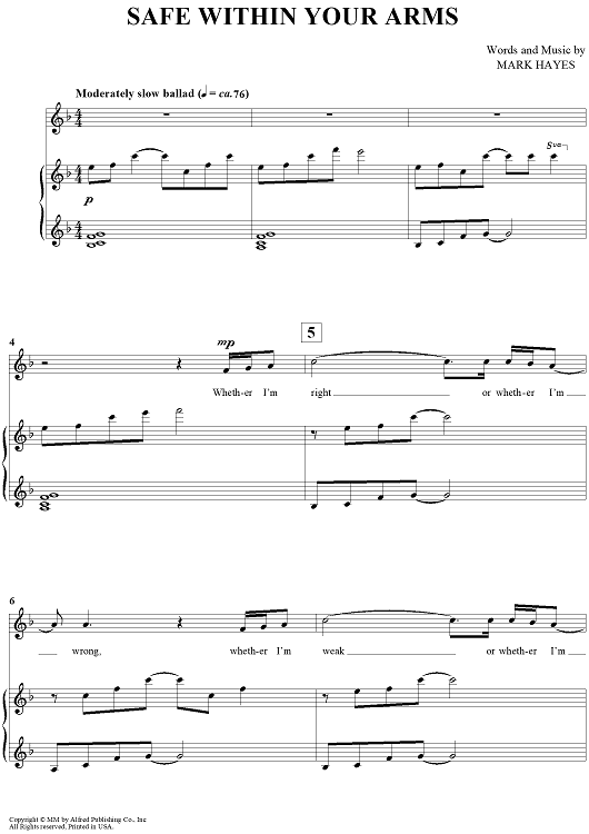 Safe Within Your Arms