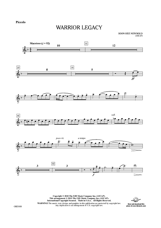 Warrior Legacy - Piccolo