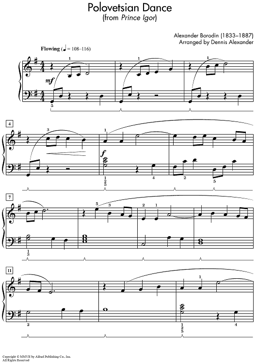 Polovetsian Dance (from Prince Igor)