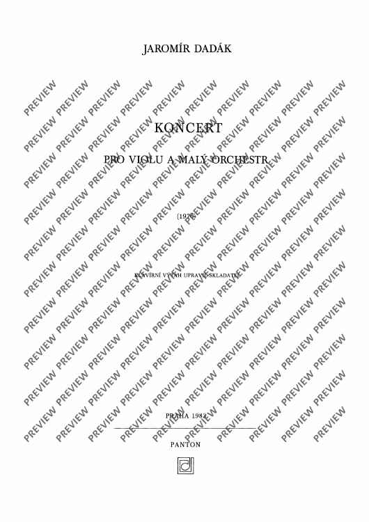 concerto - Piano Reduction