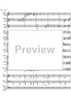 Saul and David - Prelude to Act  2 - Score