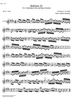 Three Part Sinfonia No.15 BWV 801 b minor - Bb Clarinet 1