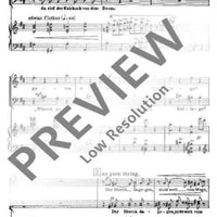 Drei Porträtstudien - Score