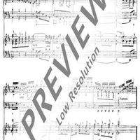 Sinfonia D major - Organ Reduction