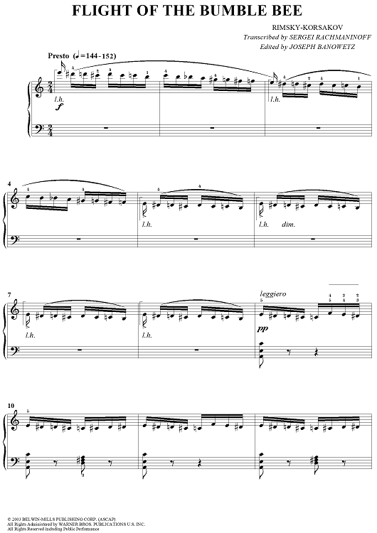 Flight of the Bumble Bee