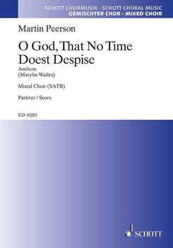 O God That No Time Doest Despise - Choral Score