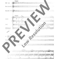 Concerto No. 1 F major - Score