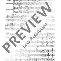 Piano Trio Eb major - Full Score