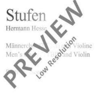 Stufen - Choral Score
