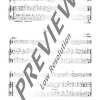 Leichte Spielmusik des Rokoko