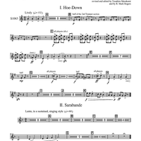 Five Dances for Five Clarinets - 2nd Bb Trumpets